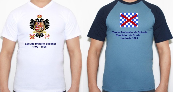 camisetas de la historia de espaa